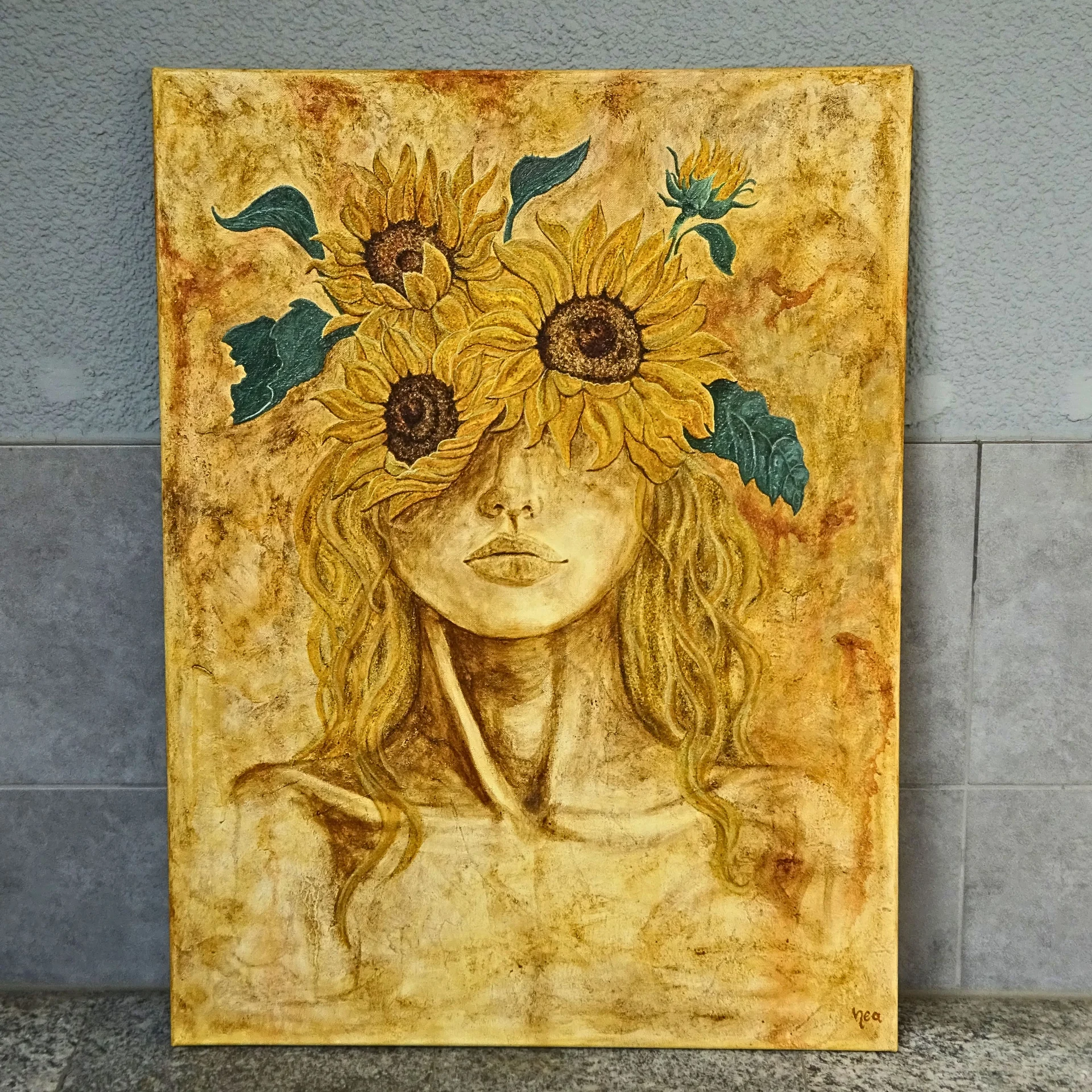 Kunstwerk Sonne in mir